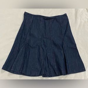 Denim skirt.    Like new!